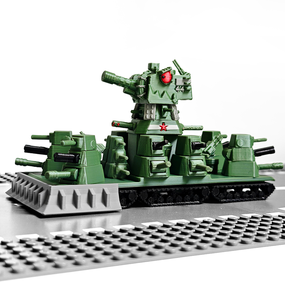 3D Printed KV‑44M Super Heavy  - Model Kit Fantasy recension och pris