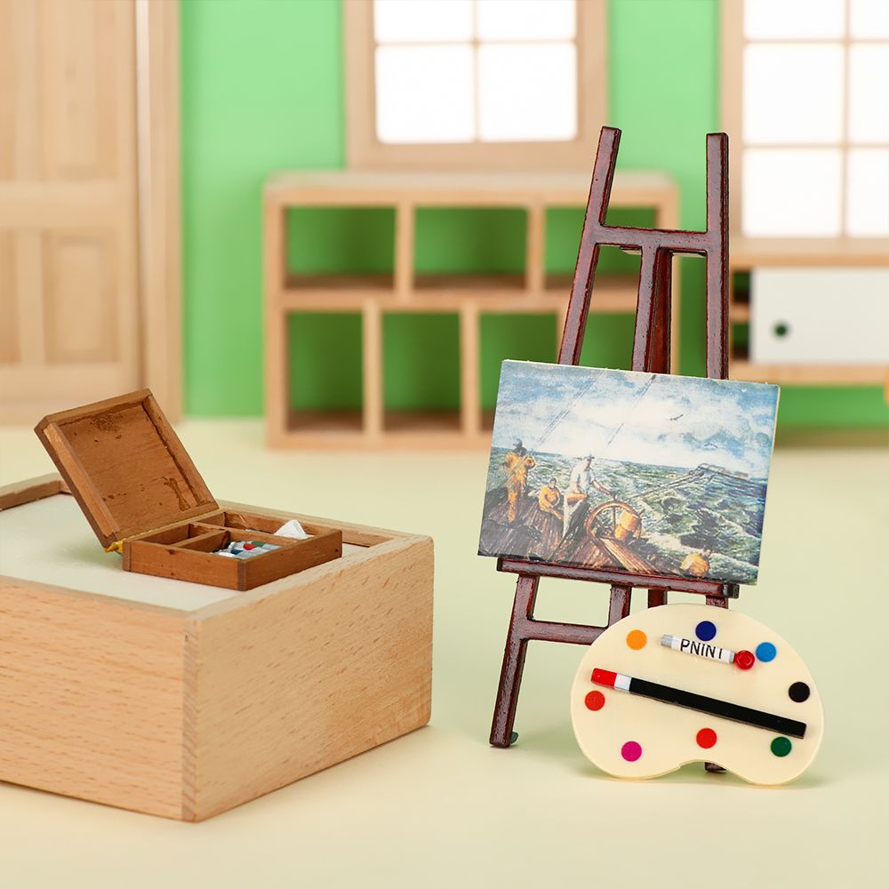 1:12 Dollhouse Furniture Minia - Paint Model Kit recension och pris