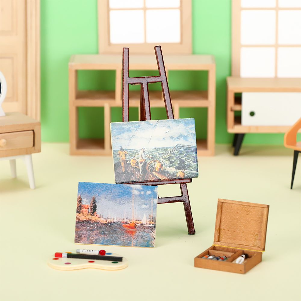 1:12 Dollhouse Furniture Minia - Paint Model Kit recension och pris