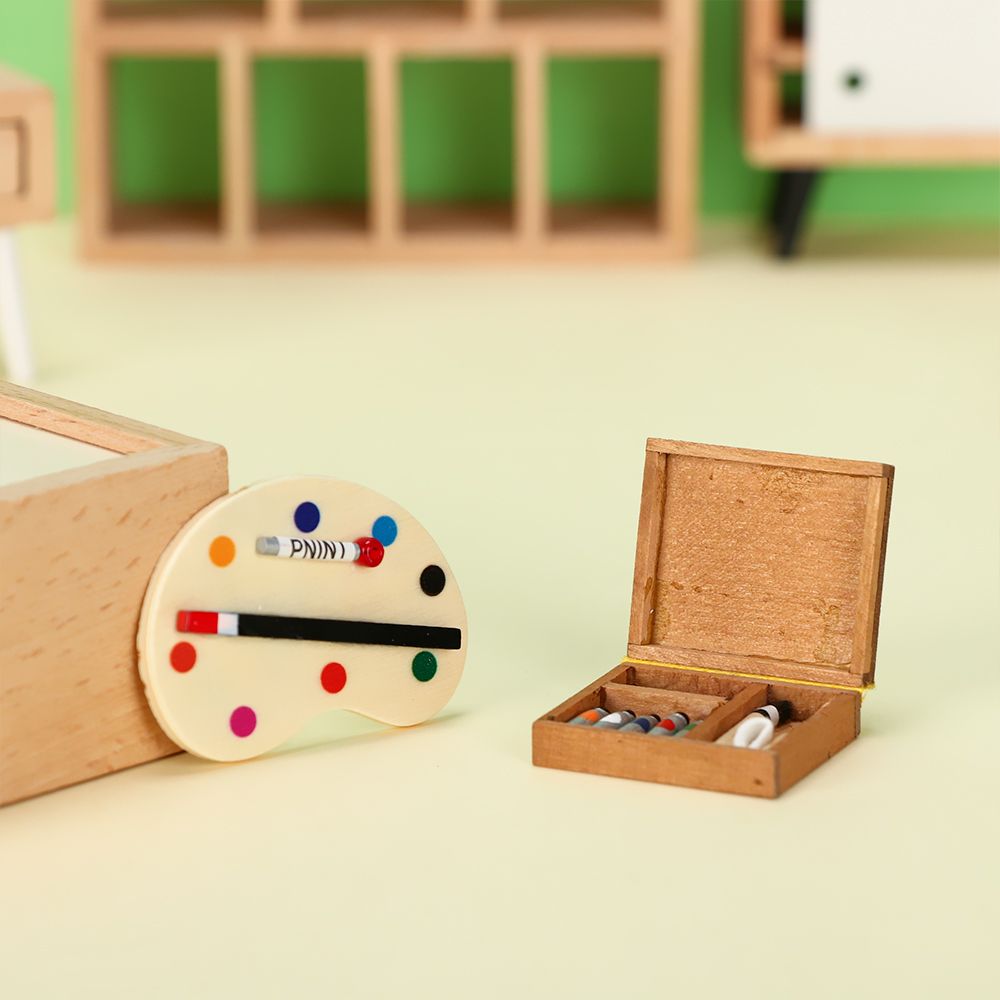 1:12 Dollhouse Furniture Minia - Paint Model Kit recension och pris