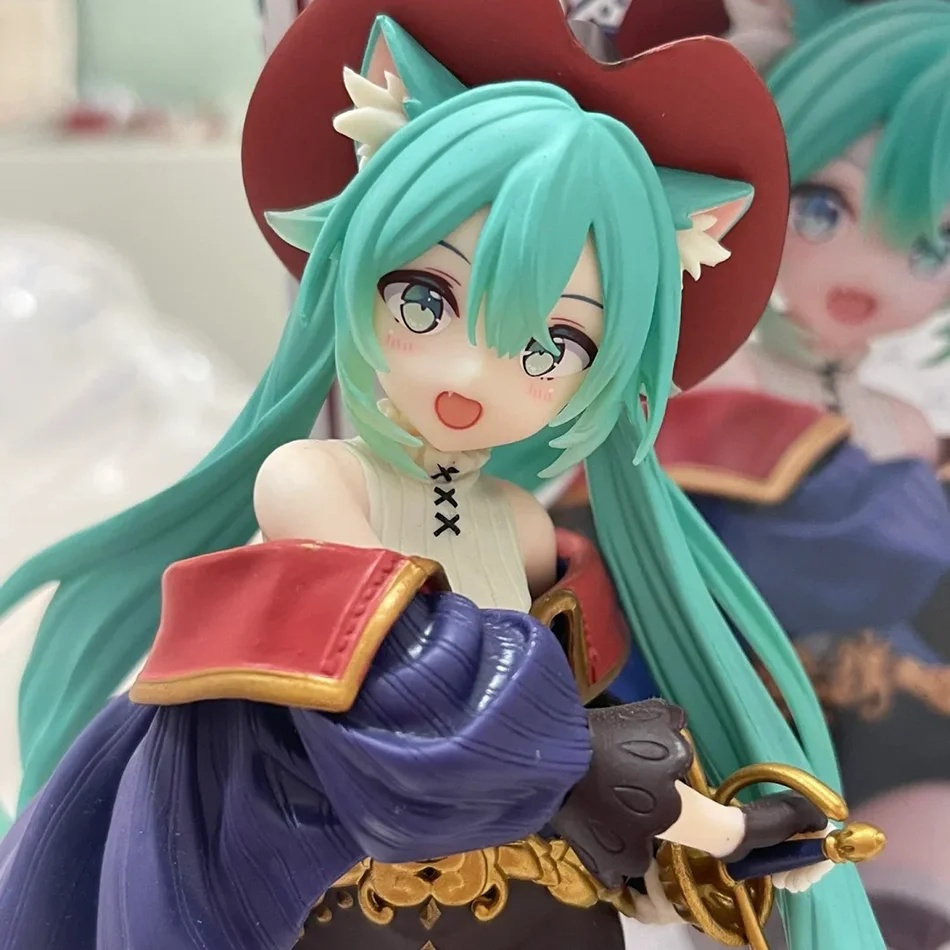 Hatsune Miku Desktop Cute Acti - Model Kit Anime Girl recension och pris