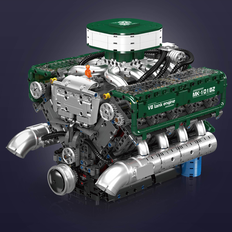 Mould King 10182 Technical Eng - Model Kit Engine recension och pris