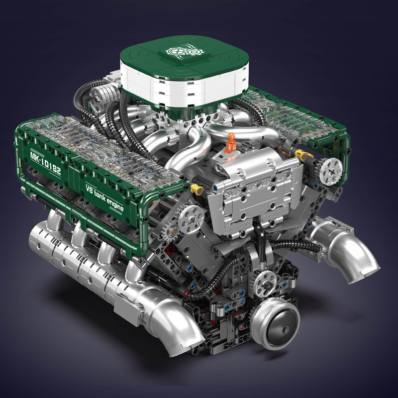 Mould King 10182 Technical Eng - Model Kit Engine recension och pris