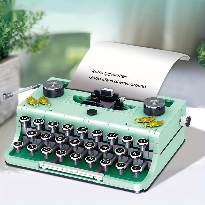 820PCS Typewriter Building Blo - Model Kit Vespa recension och pris