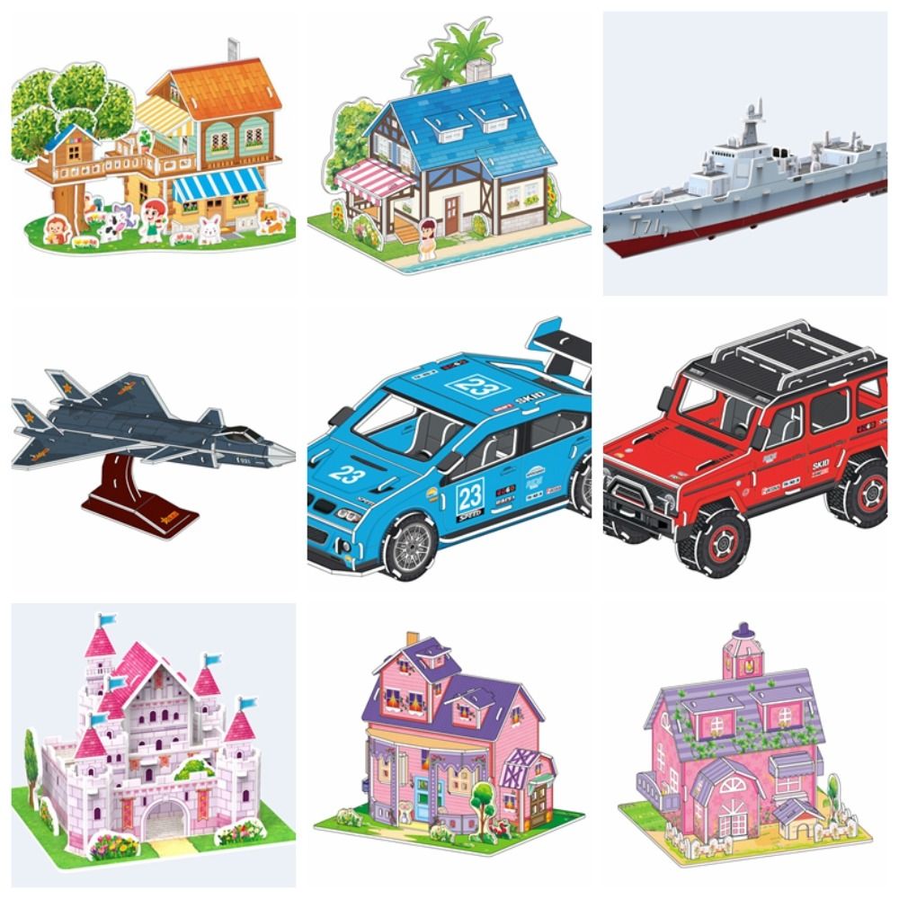 DIY Assembled Building Model P - Model Kit Eva recension och pris
