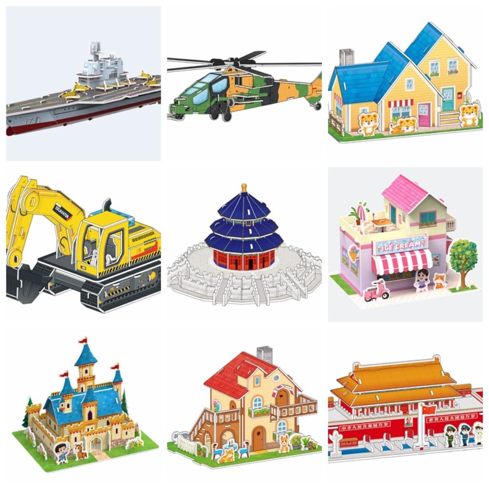 DIY Assembled Building Model P - Model Kit Eva recension och pris