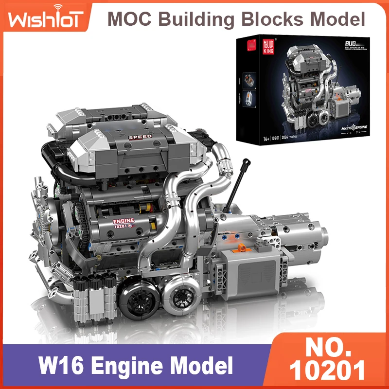 Mould King10201 Super Sports C - Model Kit Engine recension och pris
